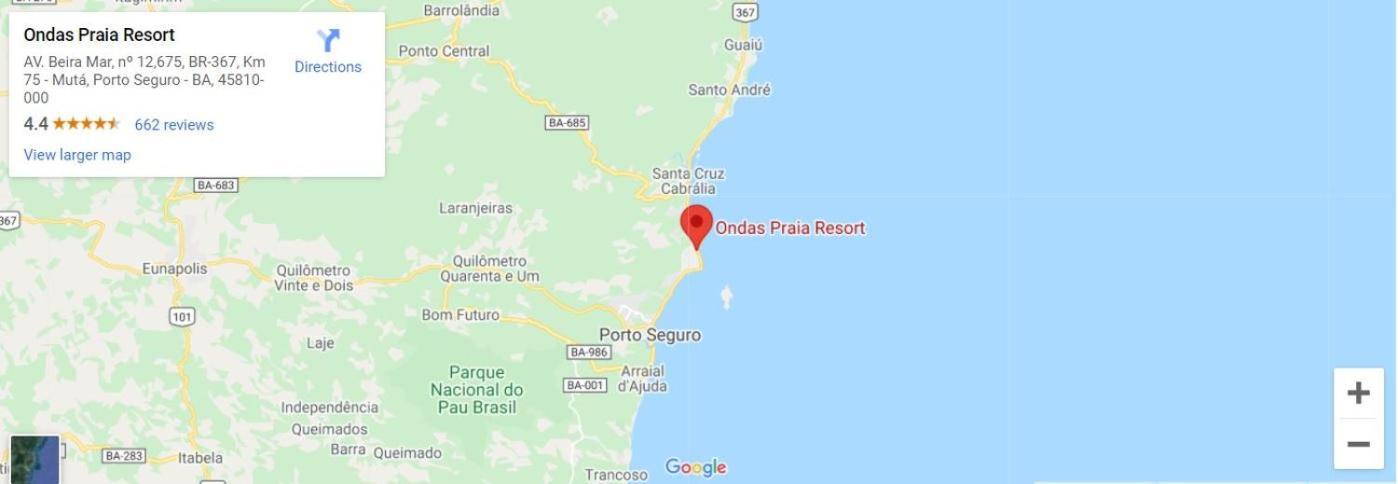 Ondas Praia Resort Porto Seguro Buitenkant foto